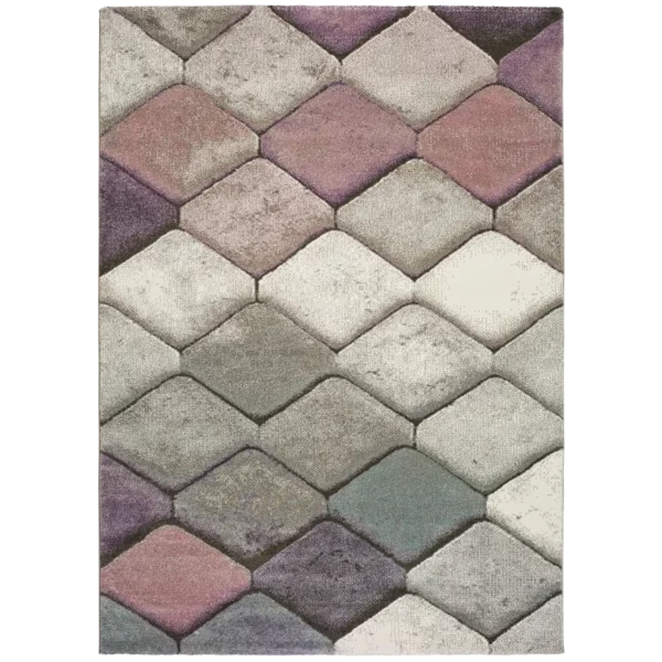 Alfombra Geométrica Mubis 21944 Multicolor - Universal (1)