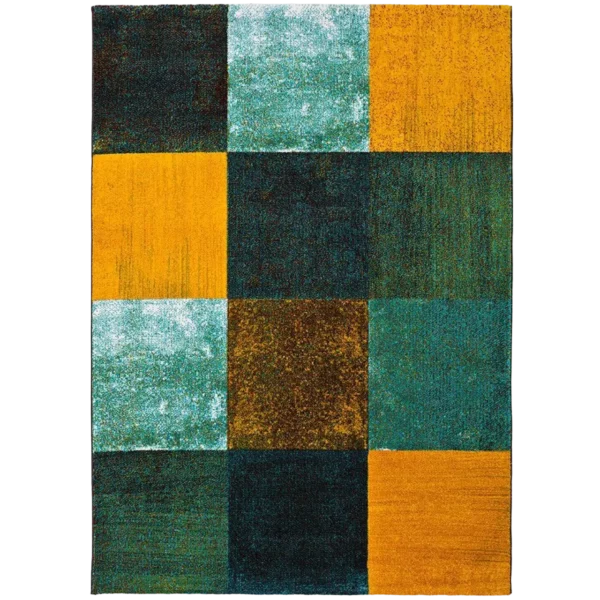 Alfombra Patchwork con Toques Vintage Moar 16187 Multicolor - Universal (1)