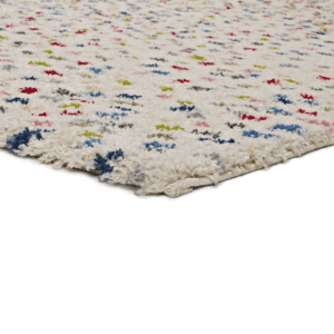Alfombra Shaggy Con Motivo Étnicos Kasbah 8598 Multicolor - Universal (3)