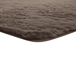 Alfombra Shaggy Lavable Alpaca Liso Visión - Universal (3)