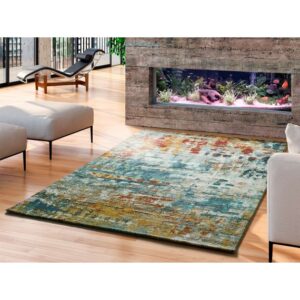 ALFOMBRA ÉTNICA DE ESTILO VINTAGE NAIA 22408 MULTI UNITRAMA