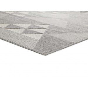 ALFOMBRA GEOMÉTRICA CLHOE 20409 GRIS UNITRAMA