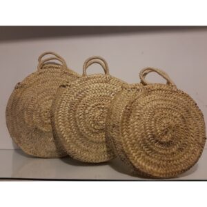 BOLSO REDONDO DE PALMA PEQUEÑO