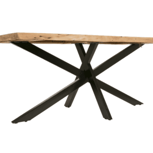 Mesa de Comedor Acacia/Metal 180x90x78 Cm - Imori
