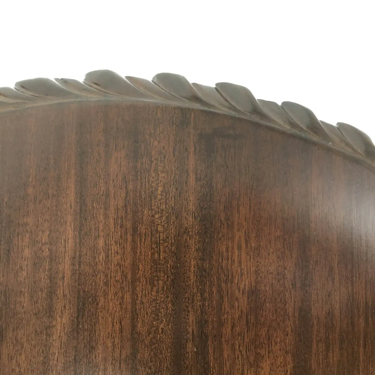 Mesita Redonda Velador 2 Cajones Madera Caoba Colección Vintage 60x60x70 Cm - Moycor (4)