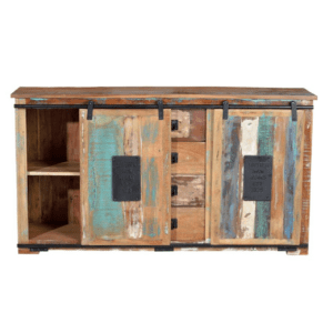 Aparador Industrial en Madera Reciclada - Giner y Colomer - 2