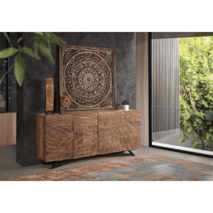 Aparador Madera de Mango 4 Puertas - Giner y Colomer1