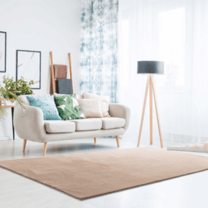 Alfombra Lisa Loft Liso Beige - Universal (2)