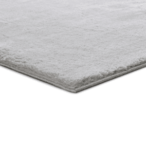 Alfombra Lisa tipo Shaggy Loft Liso Plata - Universal (3)