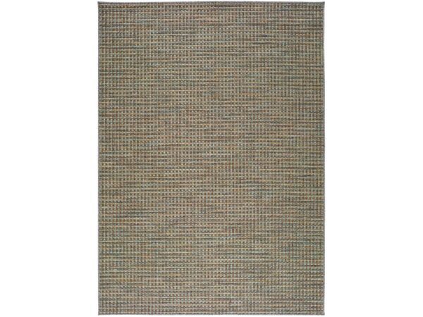 Alfombra Lisa Indoor-Outdoor Asia 8227 Plata