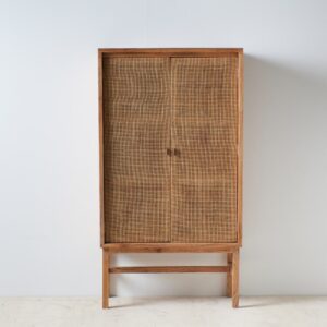 ARMARIO MIEL MADERA MINDI 90 X 38 X 165 CM IXIA
