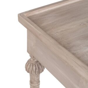 CONSOLA NATURAL MADERA MINDI 72 X 47 X 77 CM IXIA