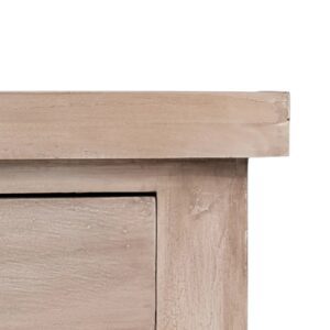 CONSOLA NATURAL MADERA MINDI 72 X 47 X 77 CM IXIA