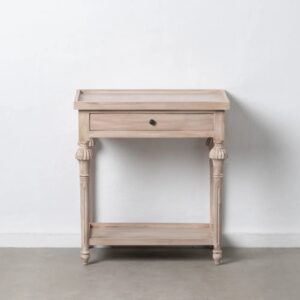 CONSOLA NATURAL MADERA MINDI 72 X 47 X 77 CM IXIA
