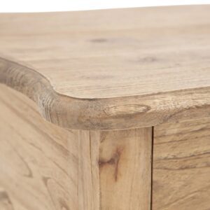 MESITA NATURAL MADERA MINDI DORMITORIO IXIA