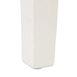 MESITA NOCHE BLANCO ROTO MADERA MINDI IXIA
