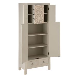 ARMARIO TAUPE DM DORMITORIO 60 X 30 X 150 CM IXIA