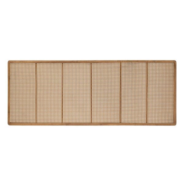 CABECERO NATURAL RATÁN/MADERA 160 X 60 CM IXIA