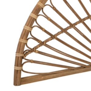 CABECERO NATURAL FIBRA NATURAL / MADERA 160 X 60 CM IXIA