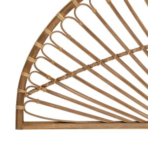 CABECERO NATURAL FIBRA NATURAL / MADERA 160 X 60 CM IXIA