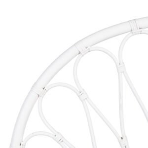CABECERO BLANCO RATÁN DORMITORIO 100 X 3 X 125 CM IXIA