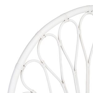 CABECERO BLANCO RATÁN DORMITORIO 100 X 3 X 125 CM IXIA