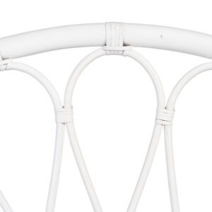 CABECERO BLANCO RATÁN DORMITORIO 100 X 3 X 125 CM IXIA