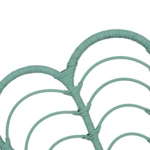 CABECERO VERDE RATÁN DORMITORIO 160 X 3 X 80 CM IXIA