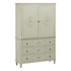 ARMARIO VERDE CLARO DM-MADERA 110 X 40 X 180 CM IXIA