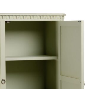 ARMARIO VERDE CLARO DM-MADERA 110 X 40 X 180 CM IXIA