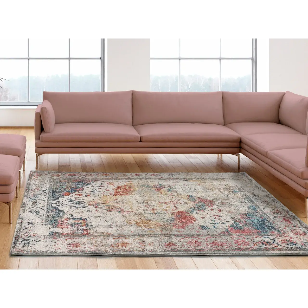 Alfombra Vintage Balaki 54530 Multicolor - Universal-17