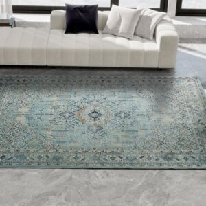 Alfombra Vintage Dihya 1037 07 Azul Universal2
