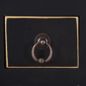CONSOLA 2 PUERTAS Y 6 CAJONES NEGRO 63 X 26 X 80 CM IXIA4