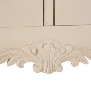 CONSOLA CREMA-NATURAL DM-MADERA ENTRADA 90 X 43 X 79 CM IXIA