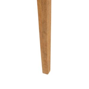 CONSOLA NATURAL MADERA-RATÁN SALÓN 90 X 25 X 80 CM IXIA
