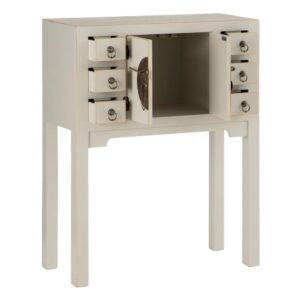 CONSOLA TAUPE DM ''ORIENTE'' ENTRADA 63 X 26 X 80 CM IXIA