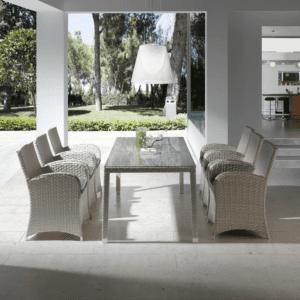SILLON COMEDOR PARADISE ROCA C/TAPICERÍA VALENCIA RATTAN