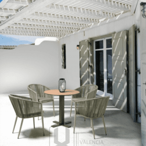 SILLÓN RENEE CHAMPANGE CON TAPICERÍA VALENCIARATTAN