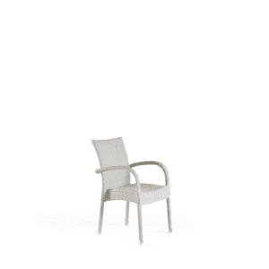 SILLÓN EXTERIOR APILABLE MODELO ROUND VINTAGE V VALENCIA RATTAN