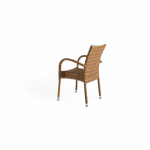 SILLÓN EXTERIOR APILABLE MODELO ROUND NATURAL VALENCIA RATTAN