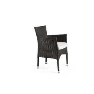 SILLÓN SERRA COFFEE V CON TAPICERÍA CRUDO VALENCIA RATTAN