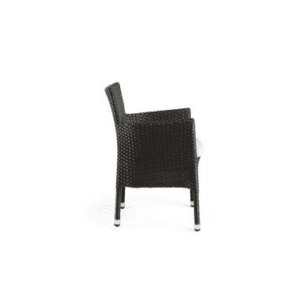 SILLÓN SERRA COFFEE V CON TAPICERÍA CRUDO VALENCIA RATTAN