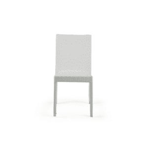 SILLA GEMA BLANCO VALENCIARATTAN