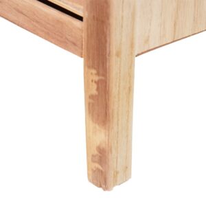 ZAPATERO NATURAL MADERA-RATÁN 80 X 30 X 107 CM IXIA