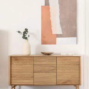 APARADOR CHAPA ROBLE NATURAL 155X86 MOD. LENON KAVE HOME