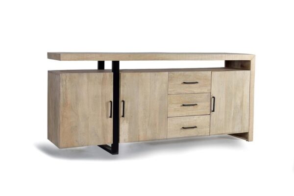 APARADOR 200 CMS. MADERA MANGO NATURAL GINER Y COLOMER