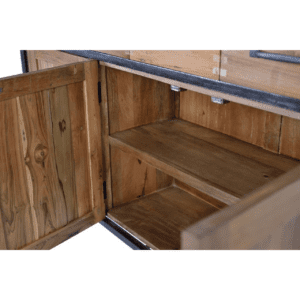 Aparador Industrial Madera de Teka y Mango - Giner y Colomer7