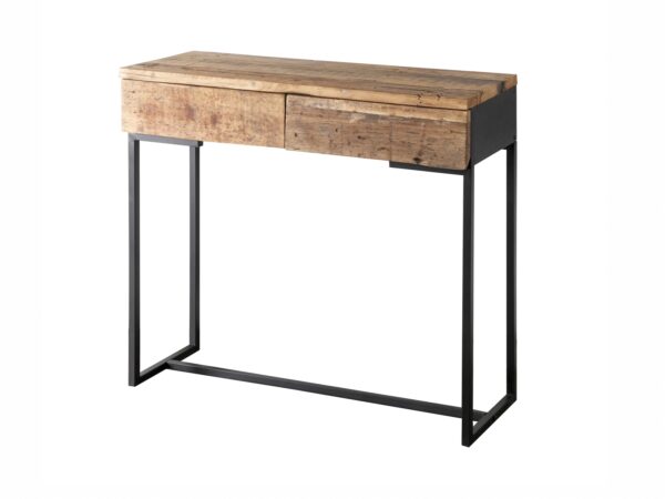 CONSOLA 2C. LACERTA MAD. RECICL./ACACIA/METAL IMORI