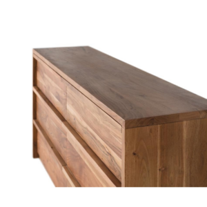 Aparador 6 Cajones Madera Acacia Natural - Giner y Colomer - 3