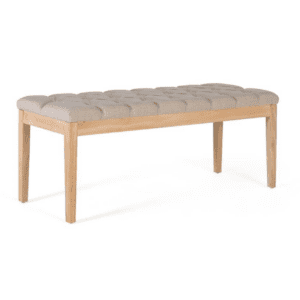 Banqueta Tapizada Madera de Pino - Giner y Colomer - 1